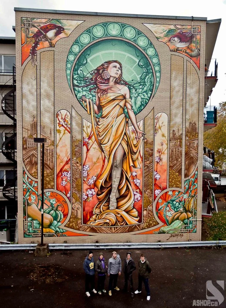 A'Shop murale Notre-Dame De Grace