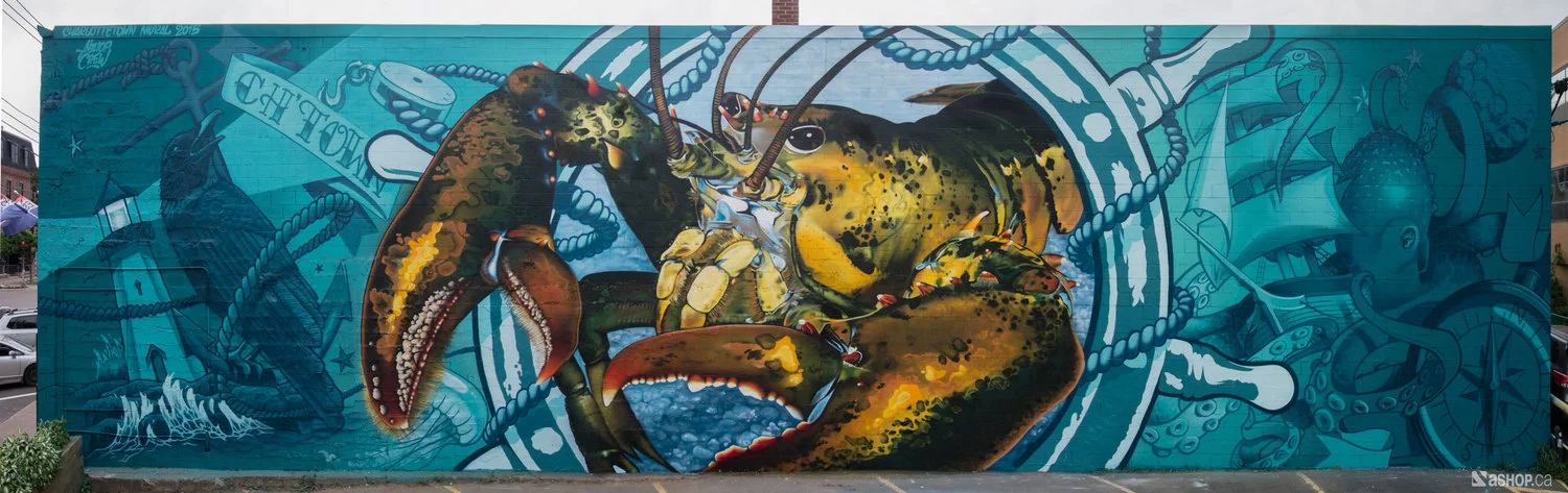 Ashop-Lobster-Mural-Charlottetown-2015