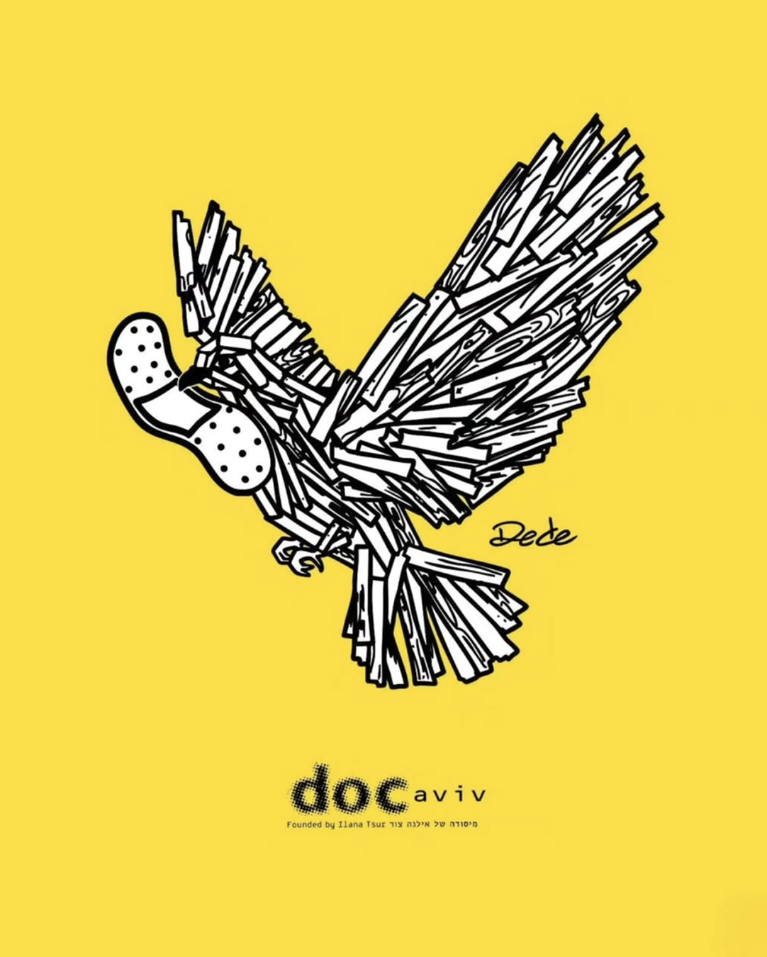 A dove with a bandaid branch 🕊️