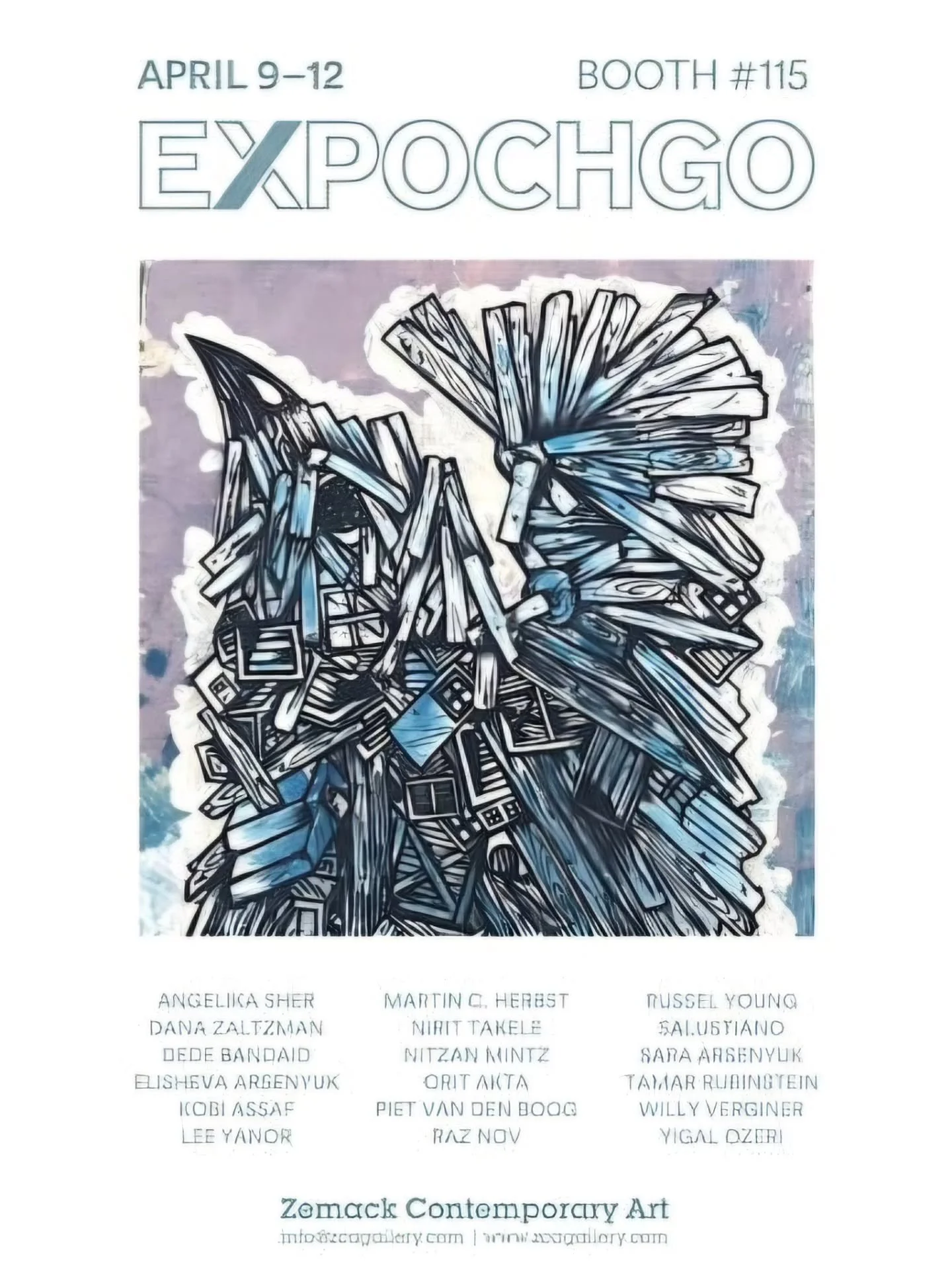 Anyone in Chicago? Come visit us at @zca_gallery @expochicago
