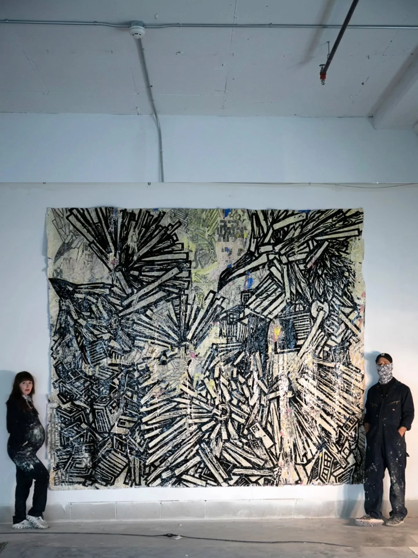 Not Just a Baby on the Way! In the Midst of Chaos, One Massive Artwork Must Find a Home!

As many of you read in our previous post we are quite literally on the verge of welcoming our baby girl. It could happen any second&hellip; or maybe in two week