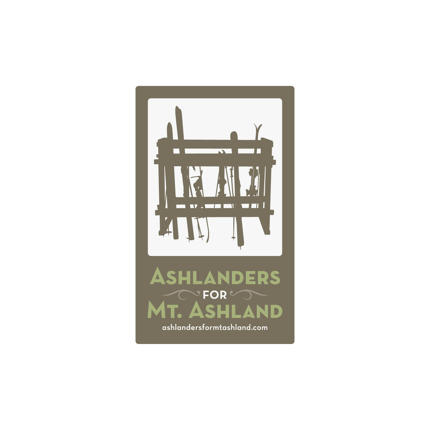 Ashlanders for Mt. Ashland Logo