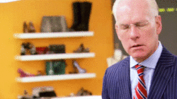 Tim Gunn Knows how I felt.