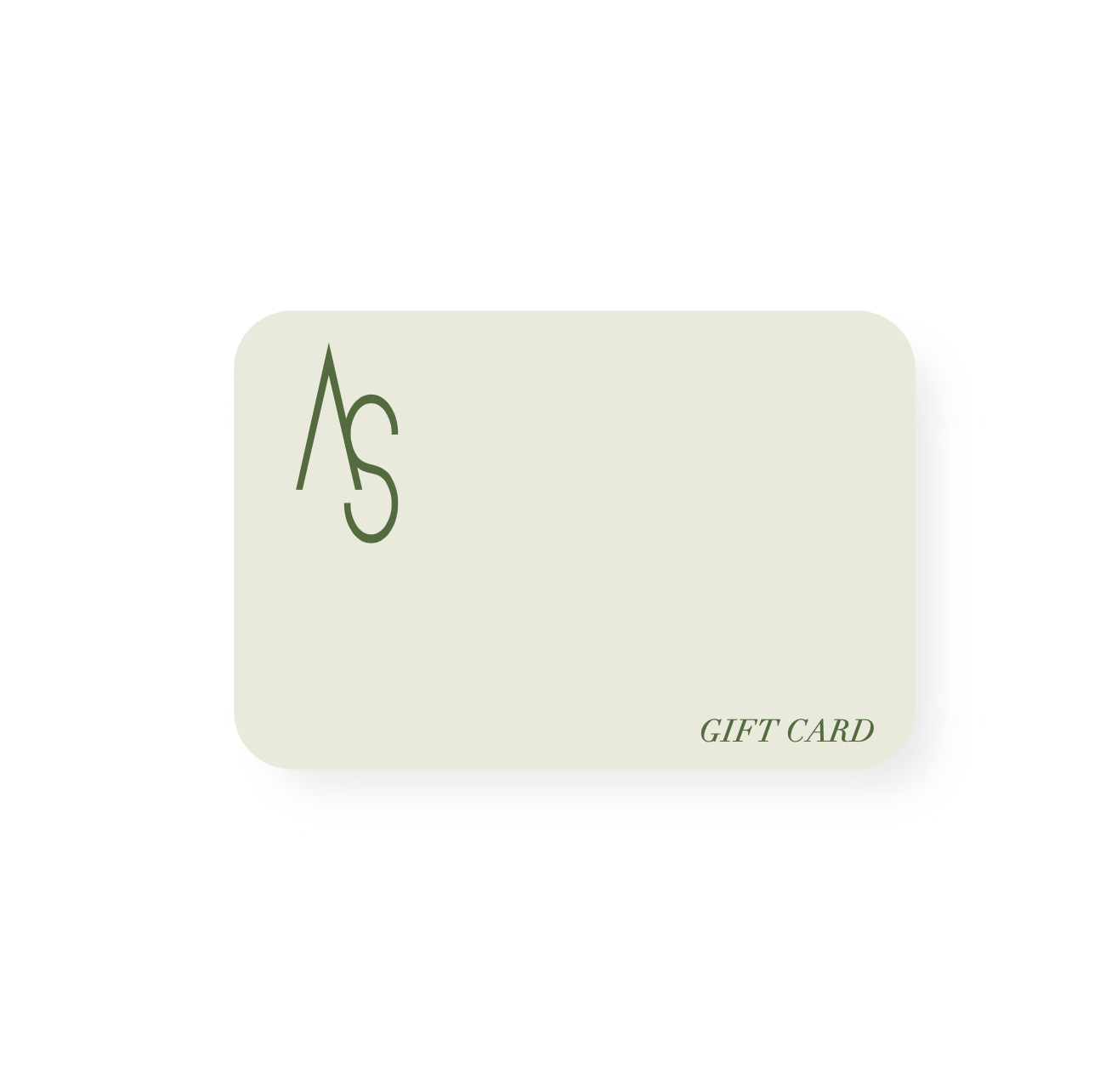 Gift Card — AMBER SAKAI