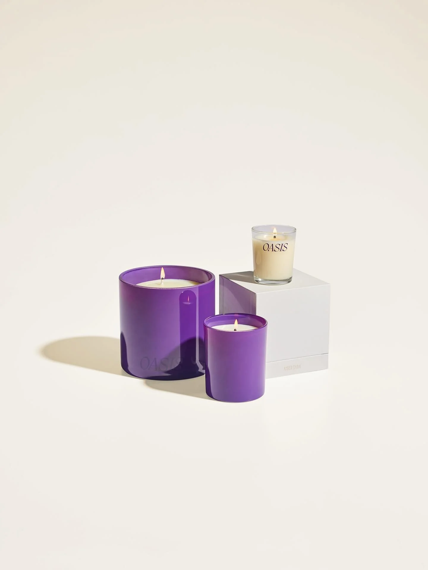 Oasis &mdash; The flame dances through layers of incense, saffron, and smoked cedarwood &mdash; deepened by cinnamon leaves and ambered moss.

Oasis invites a moment of presence &mdash; a return to the self, through scent and stillness.

Discover mor