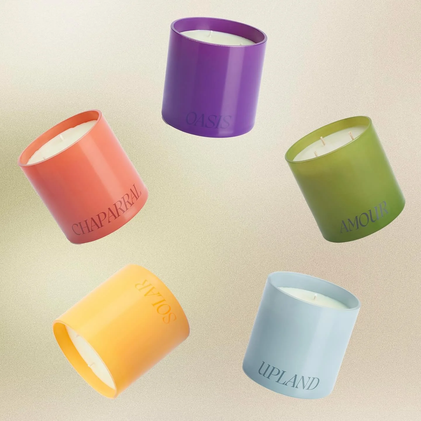 Fragrance is frequency.

Each Amber Sakai candle is designed to align scent with energy &mdash; a sensory bridge between intention and emotion.

💜 Oasis &mdash; Crown Chakra | Clarity, connection, transcendence

💚 Amour &mdash; Heart Chakra | Love 