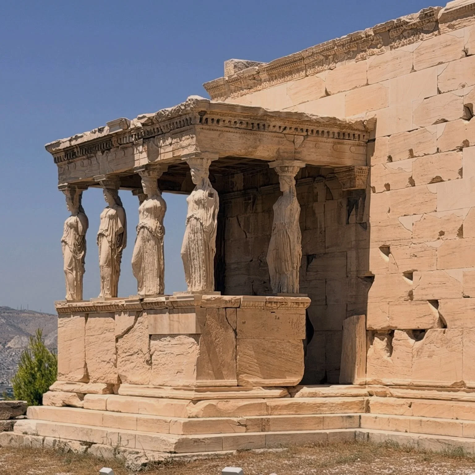 Porch of the Maidens 🤍
