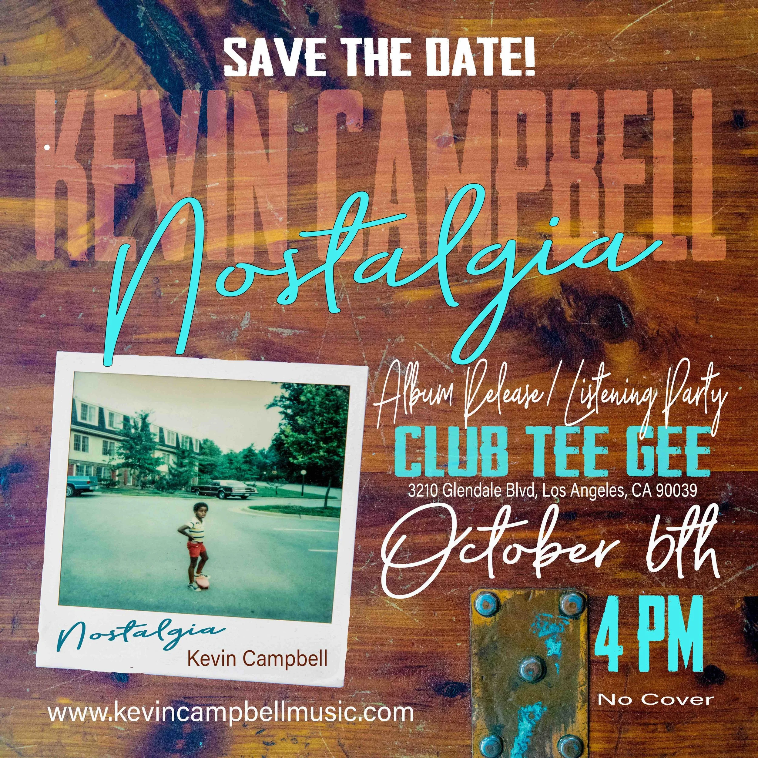 NOSTALGIA ALBUM RELEASE/LISTENING PARTY