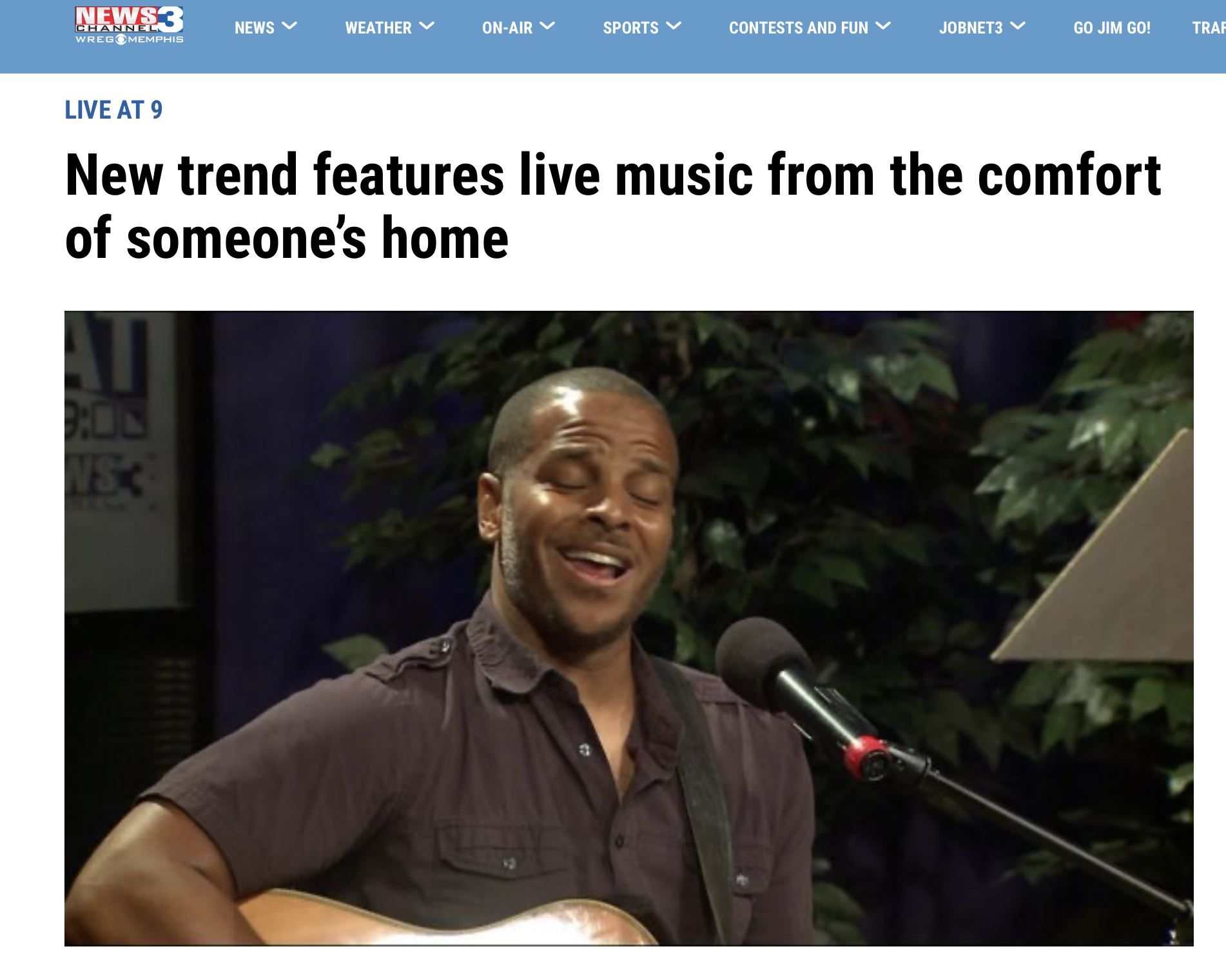 MEMPHIS, Tenn. — Memphis is known for live music, but you're probably used to seeing it at a bar, club or arena.There's now a new movement in the Bluff City towards concerts in the comfort of someone's home and the secret location is only available …