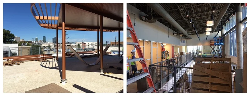 PATIO BALCONY OVERLOOKING DOWNTOWN