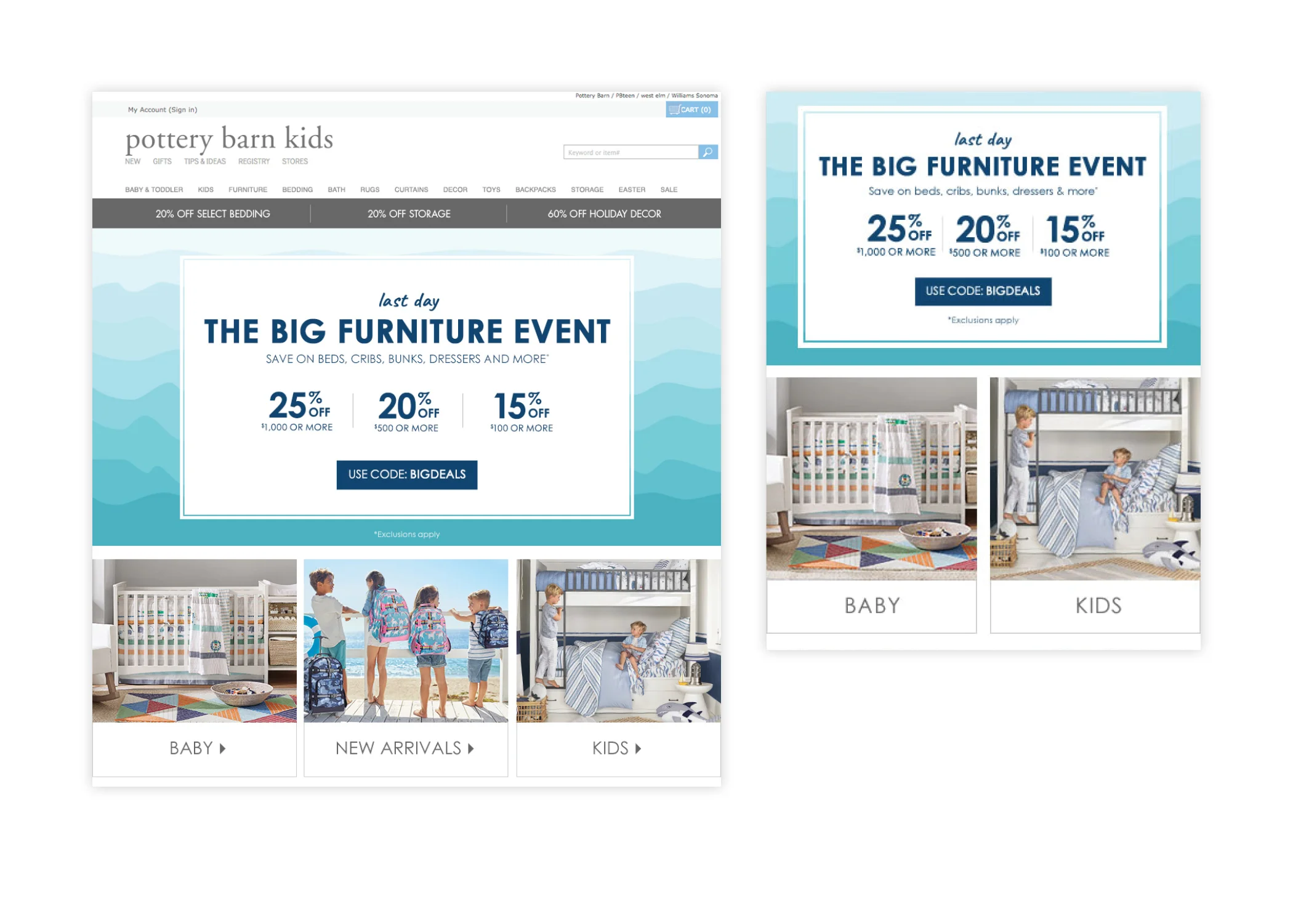 The Big Furniture Event - Homepage