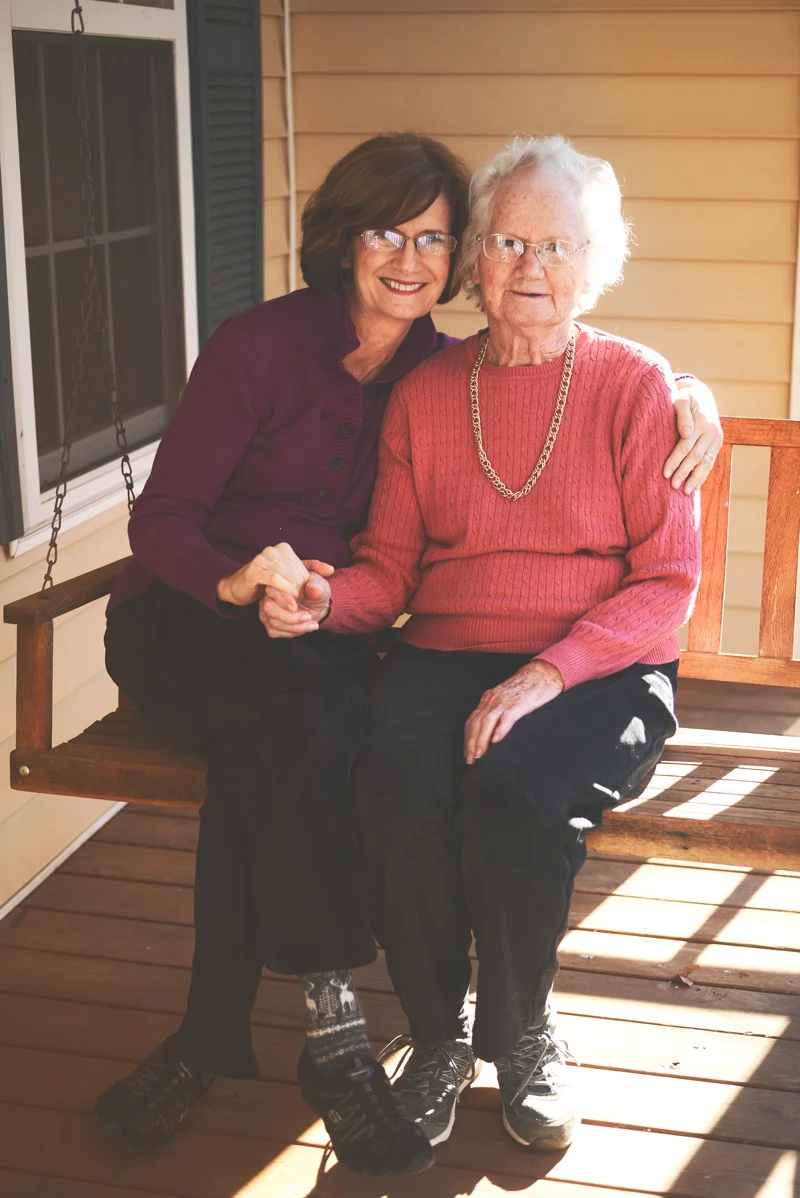 Mom and Memaw, my girls, my source of beauty.