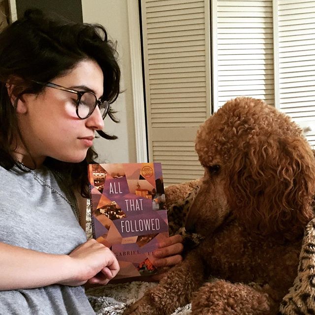I'm asking Kaja what she thinks of Our August selection, Gabrial Urza's All that Followed. He'll be at the @odysseybookshop Wednesday to speak and sign the First Edition Club books! #odysseyfirsts #gabrielurza #booklovers #henryholt