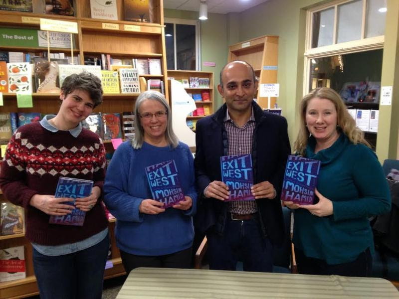 Odyssey Booksellers with author Mohsin Hamid