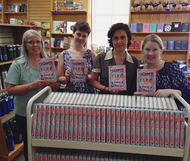 Author Kamila Shamsie was here at the Odyssey to read and sign books for the club last night! We were proud to host the international debut event for her novel "Home Fires," which was just longlisted for the 2017 Man Booker Prize!