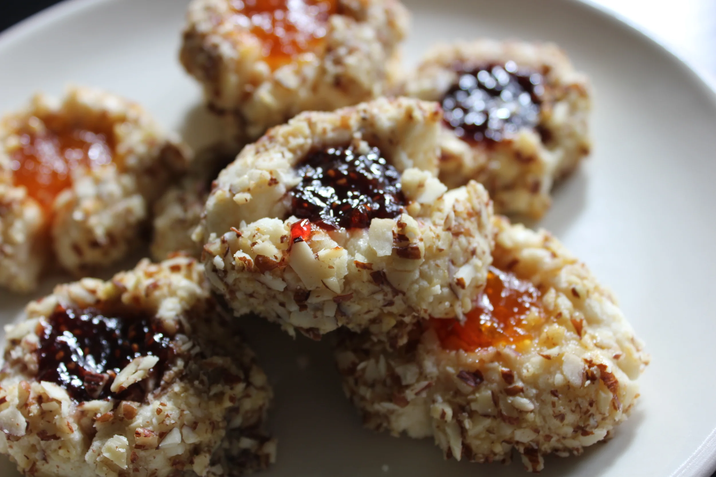 Barefoot Contessa's Jam Thumbprint Cookies