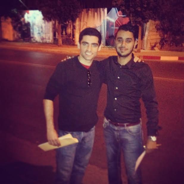Zakaria with our Executive Director, Sam Vaghar