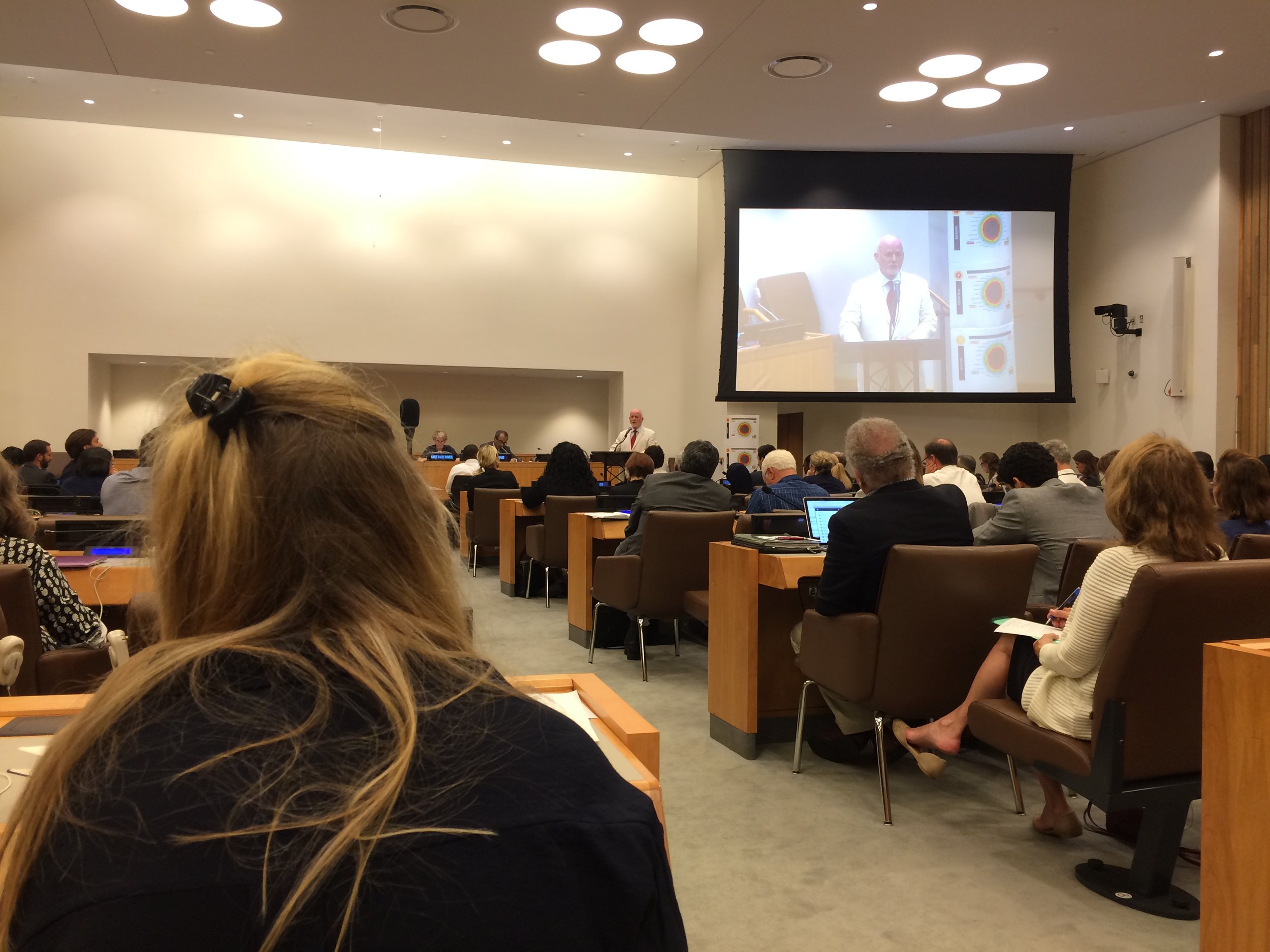 Audience view at HESI