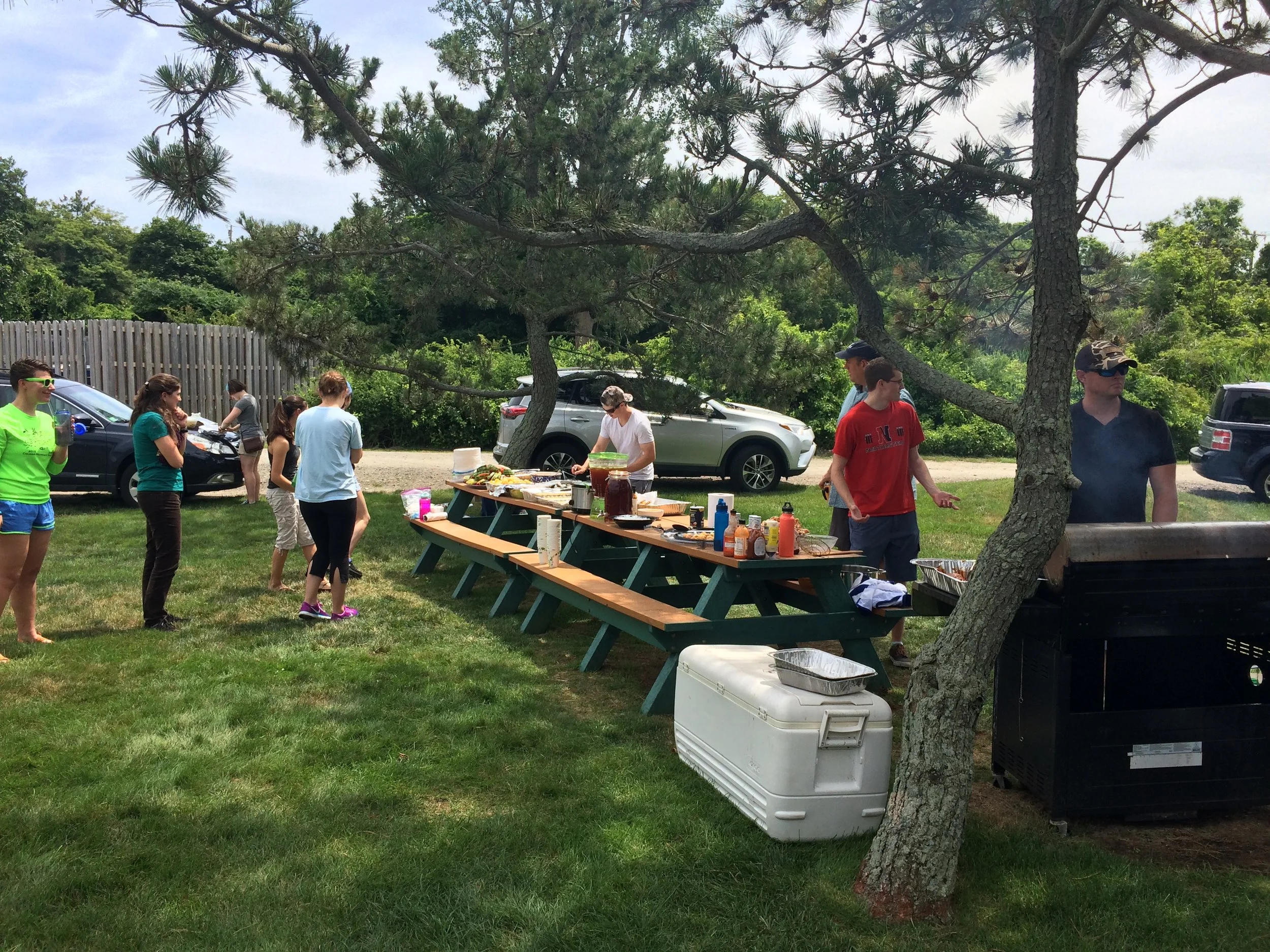 Barbecues are held every Friday in the summer at MSC!