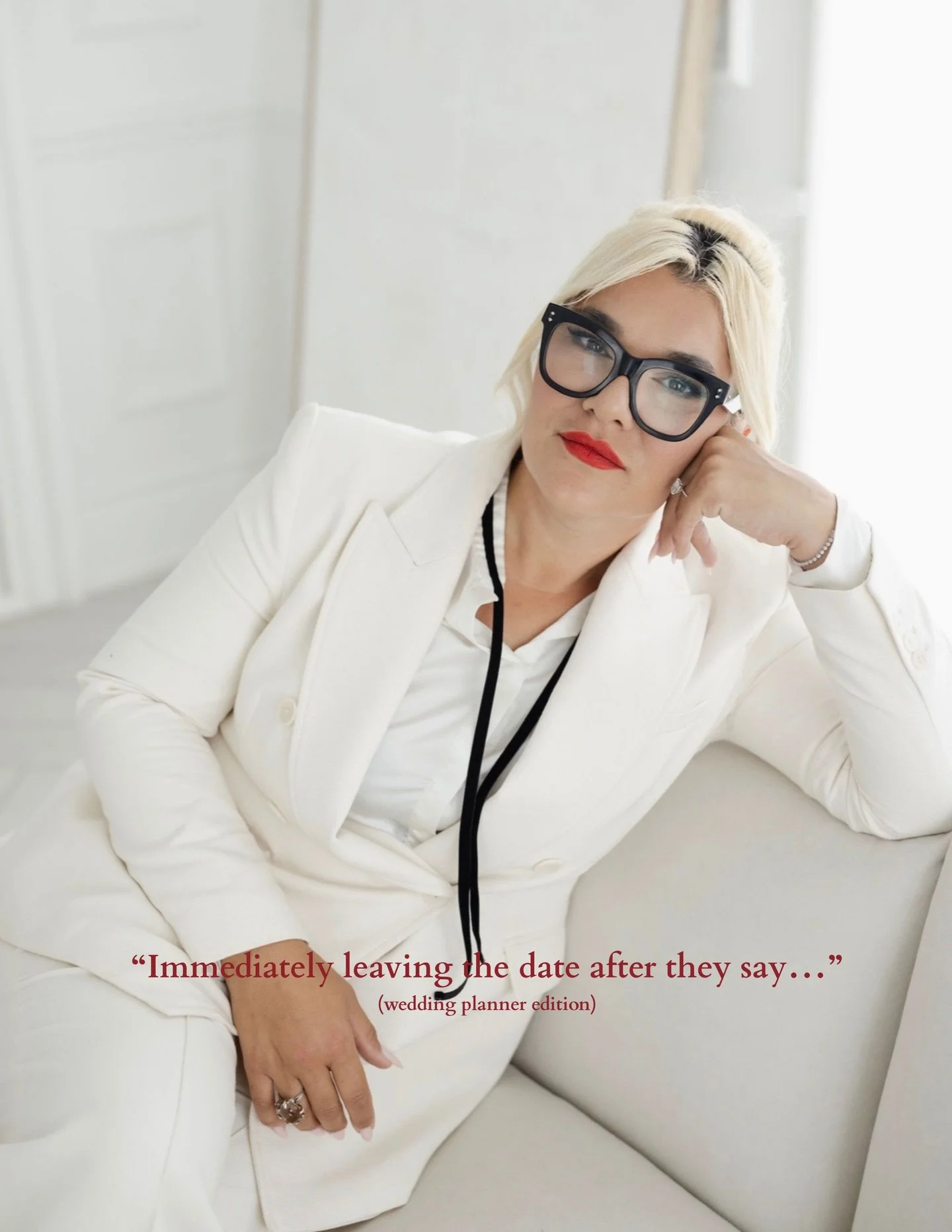 Immediately leaving the date after they say &ldquo;just do what&rsquo;s trending.&rdquo;

Wedding planning isn&rsquo;t about copying.
It&rsquo;s about taste, editing, intention, and experience.

Luxury weddings aren&rsquo;t louder &mdash; they&rsquo;