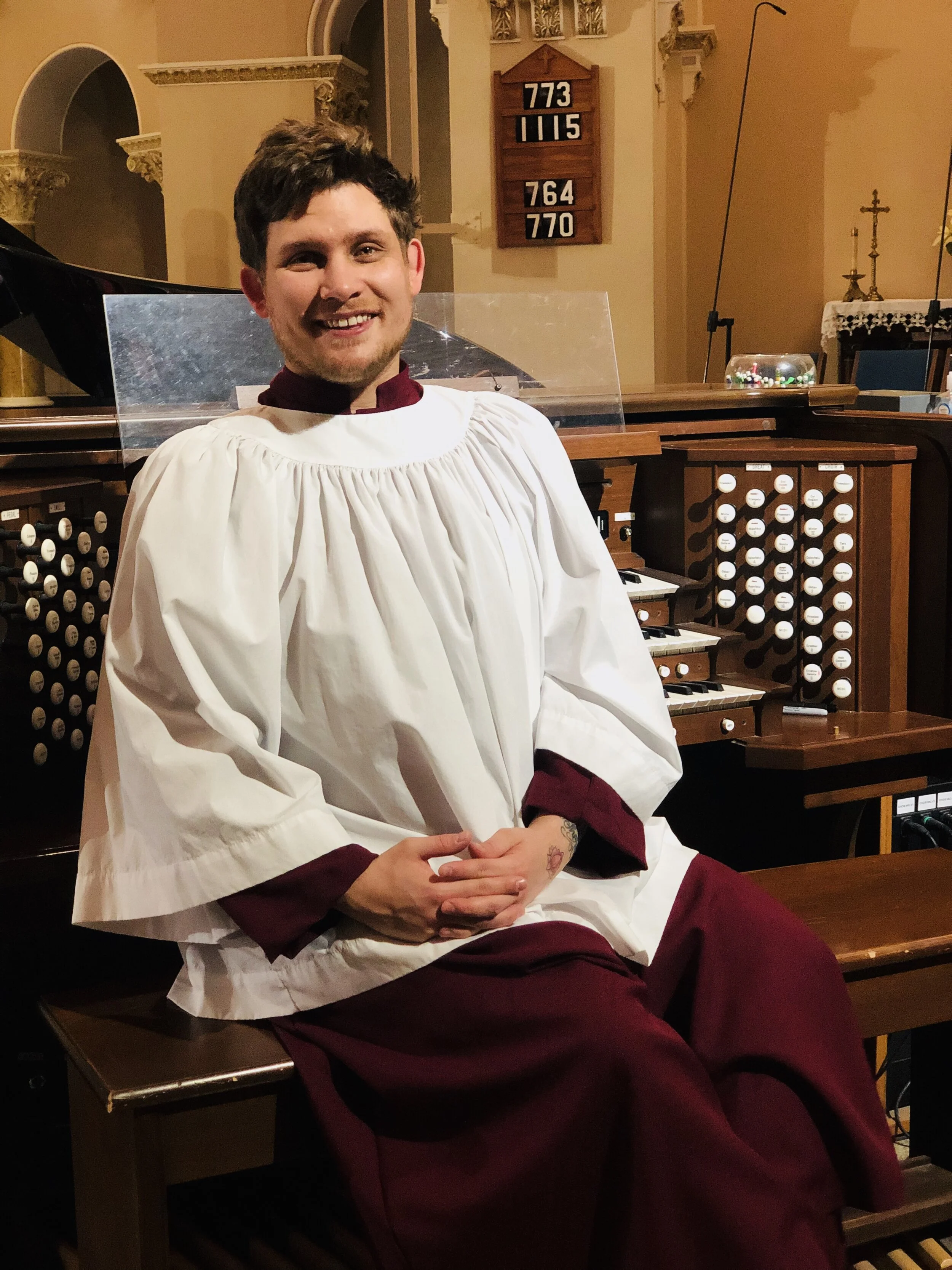 Dedicate a Hymnal & Help the Choir Get New Robes