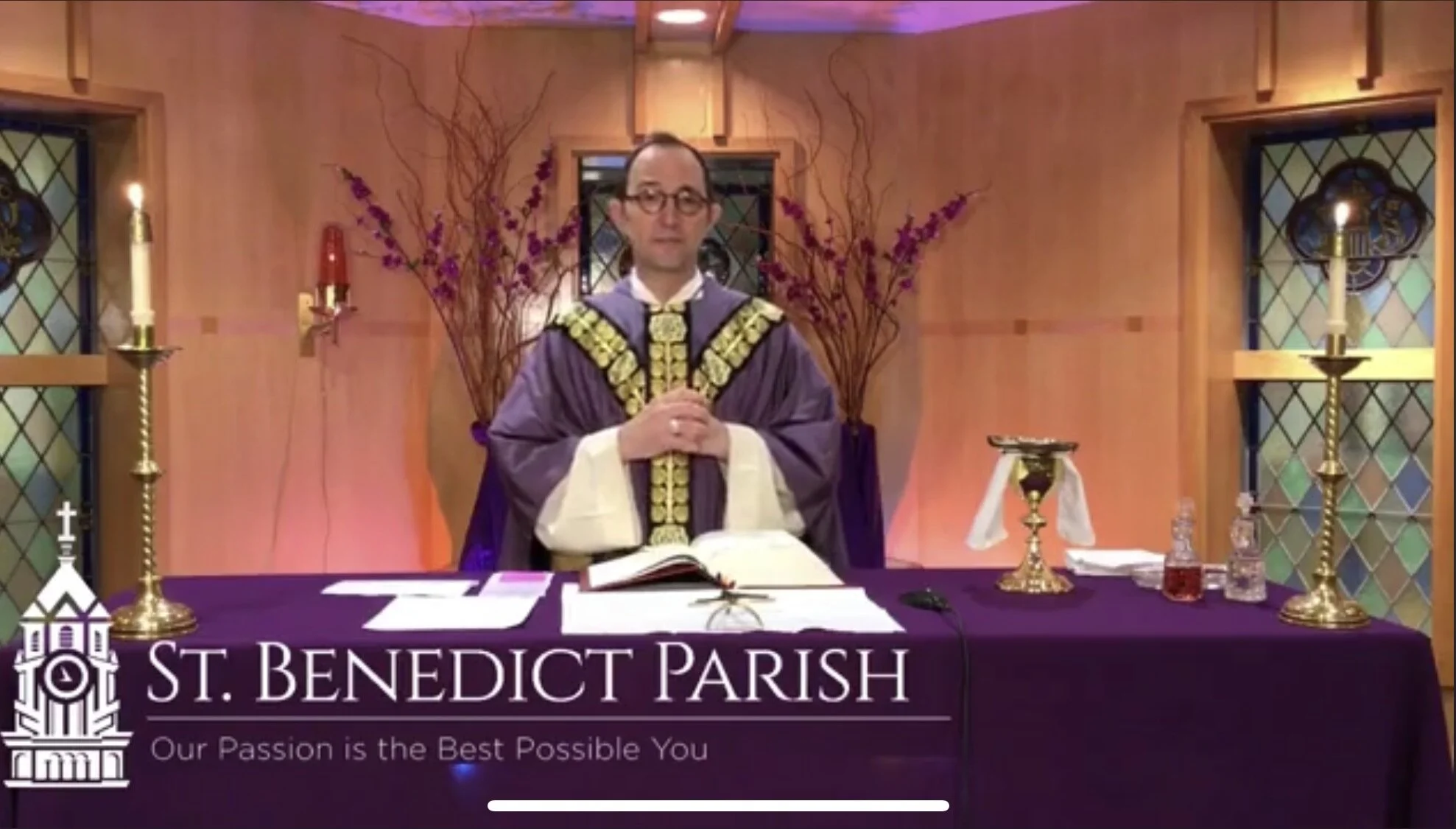 All School Mass 4.1.20 with Bishop Bartosic