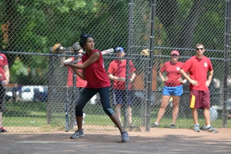 Winnemac Park’s 2021 Ravenswood Catholic Young Adults Ministry Softball League.