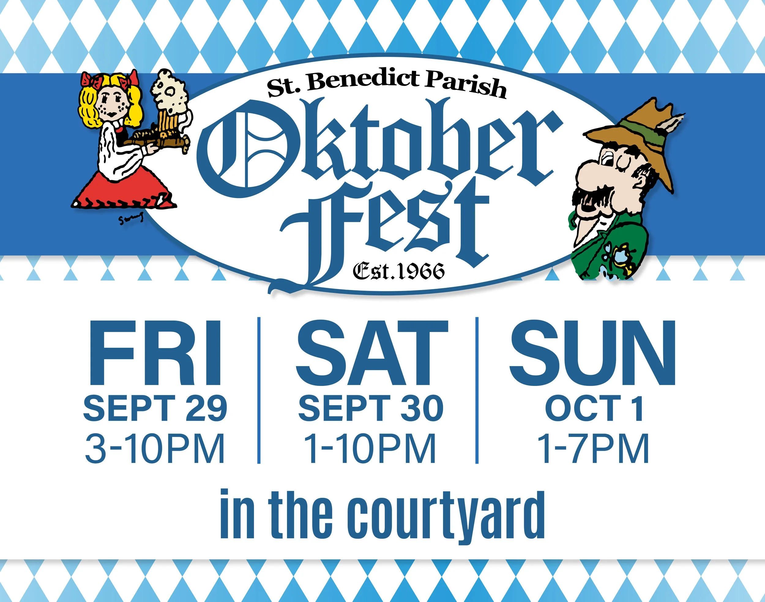 Oktoberfest 2023 is THIS WEEKEND! Sept 29-Oct 1