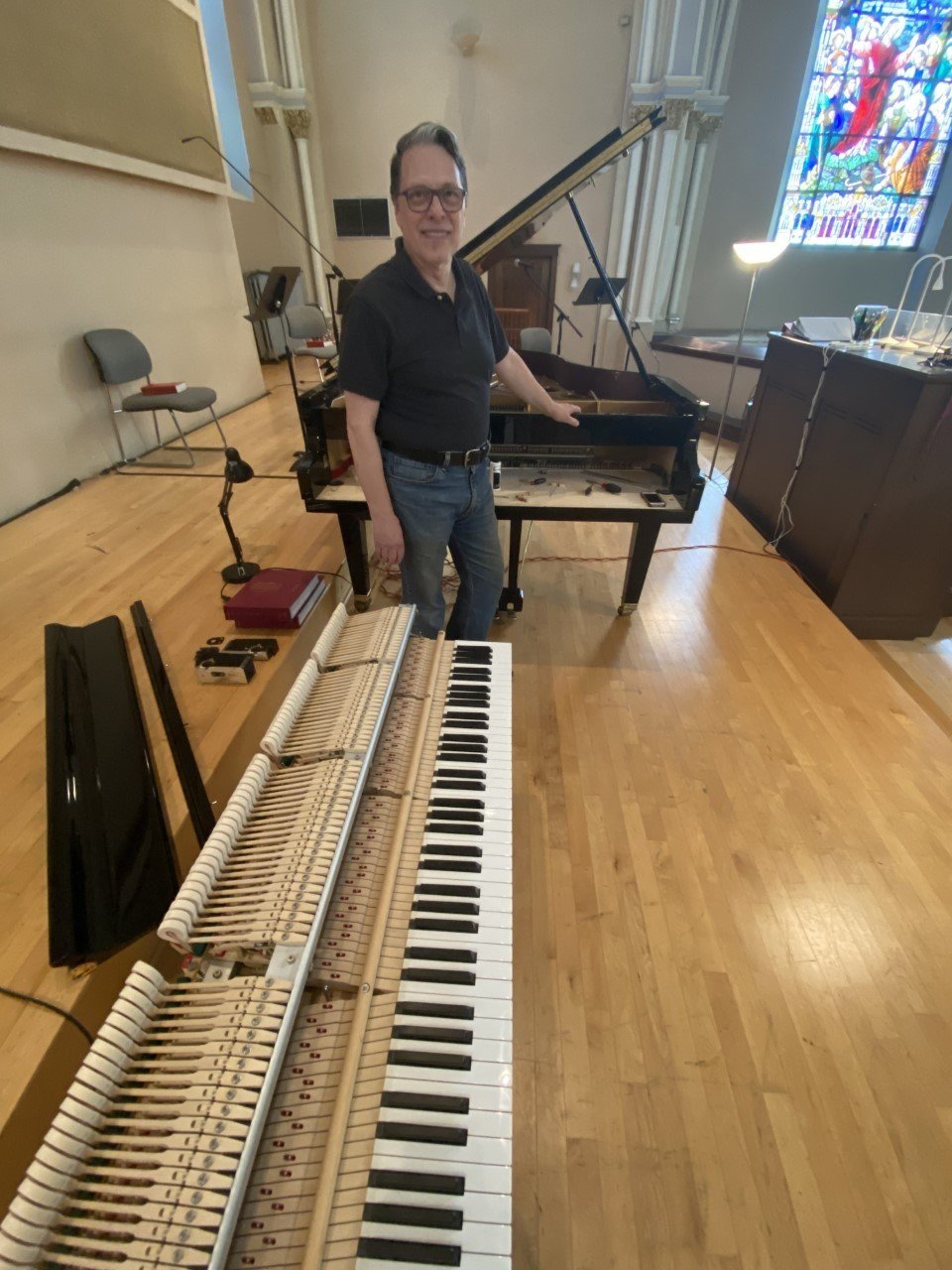 Getting in Tune with what goes on "Behind the Scenes" at St. Ben's — St