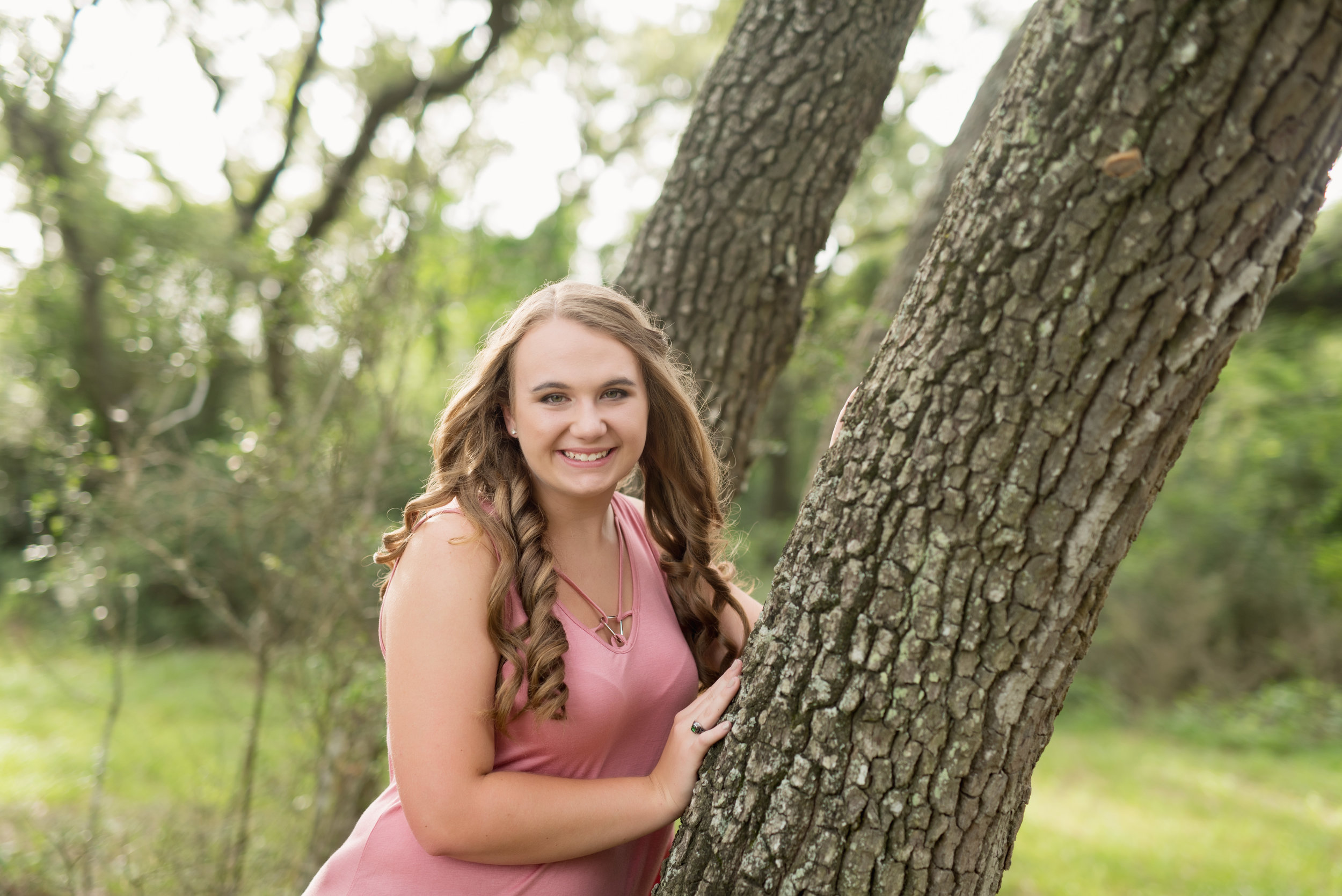 outdoor senior portraits