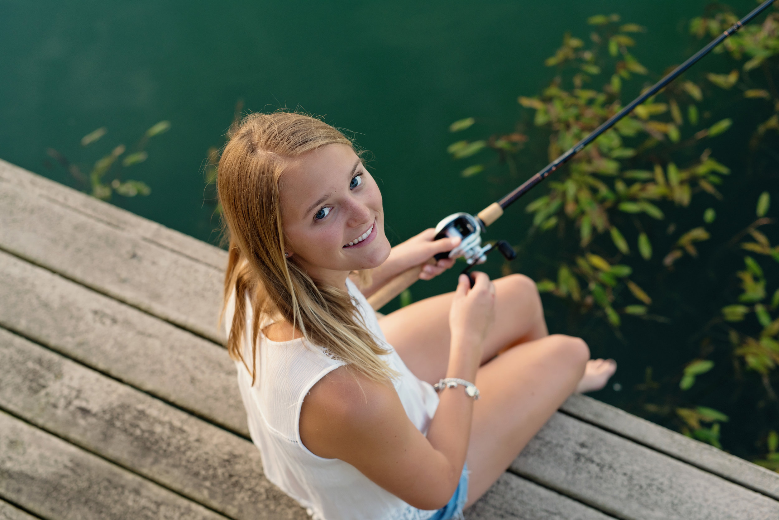 Fishing senior photos ideas