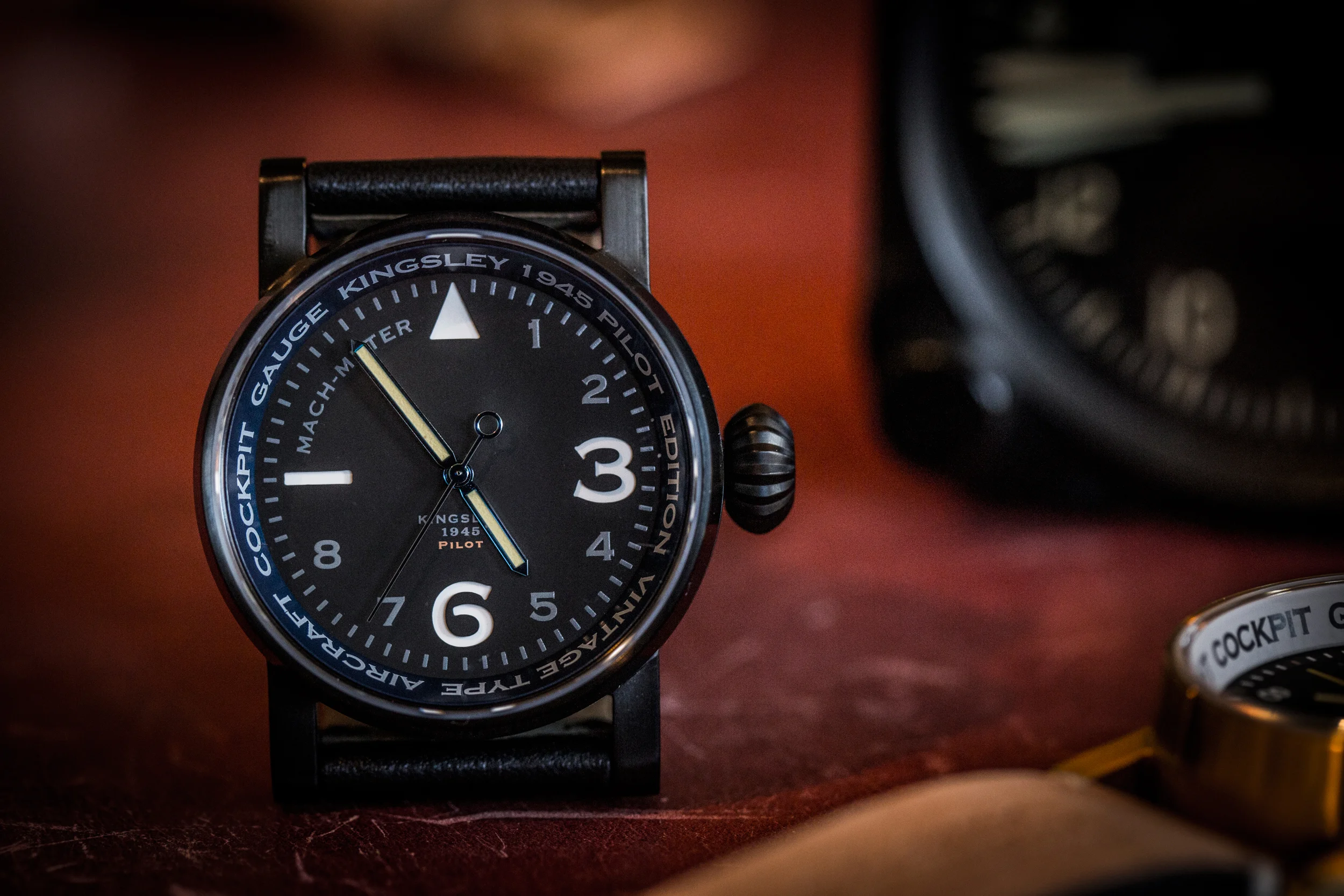 Type 2 - Black Mamba: Black-steel Black Mach Dial