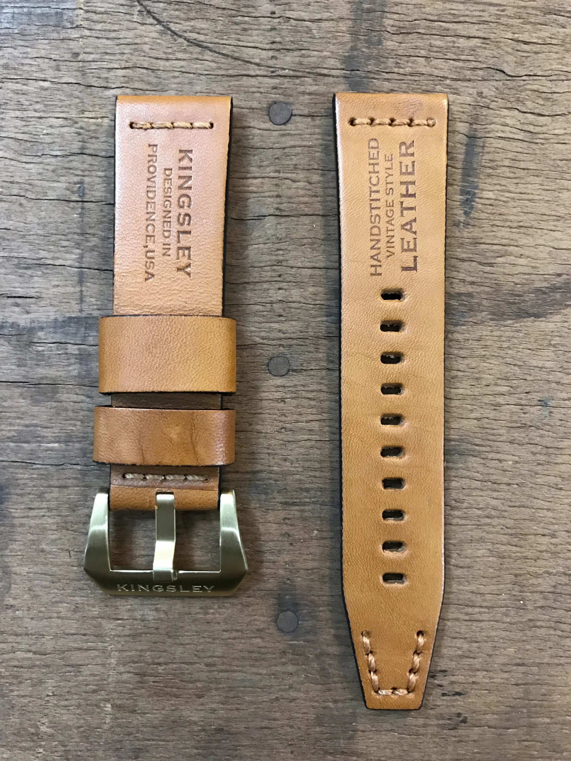 24x22 Kingsley Vintage Bomber Reversible Strap