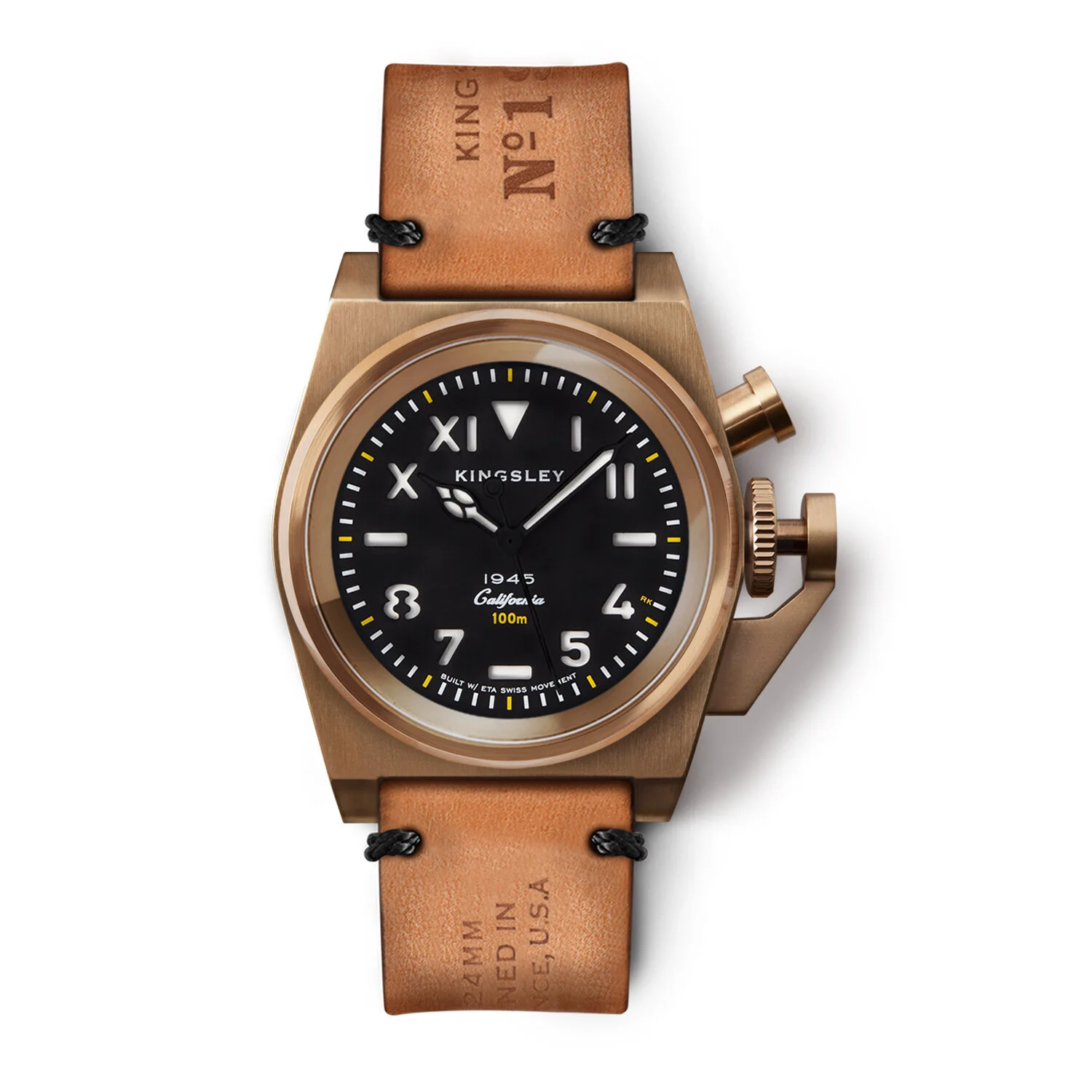 Kingsley Type 4 Grenade - Gold Black and Tan