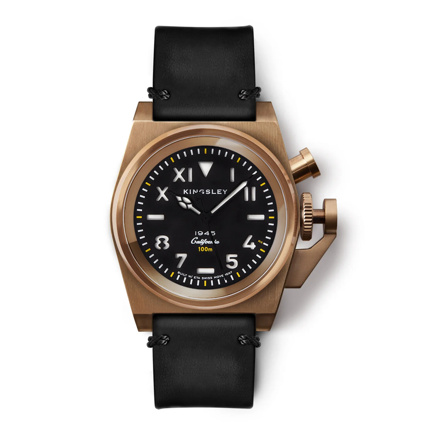 Kingsley Type 4 Grenade Gold Black &amp; Black