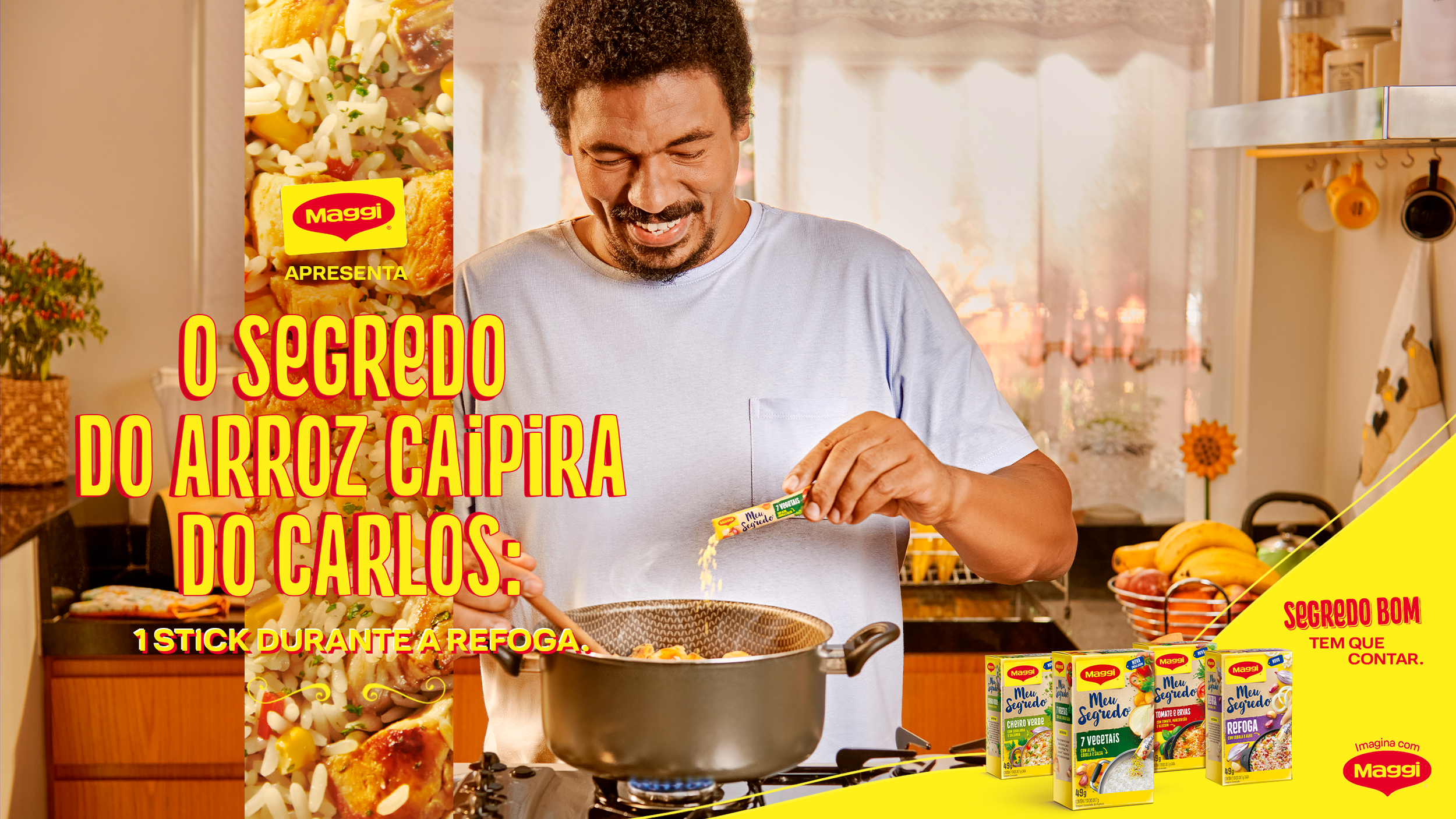Maggi Meu Segredo - Arroz Caipira 15"