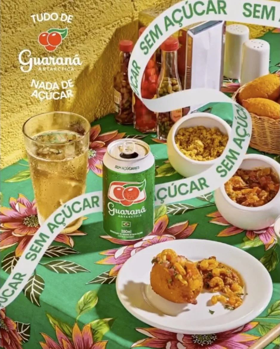 Guaraná SA com acarajé