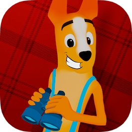  Puff and the magic Binoculars   is an introduction to Puff, a vibrant and energetic dog, who loves to meet different people and make friends!