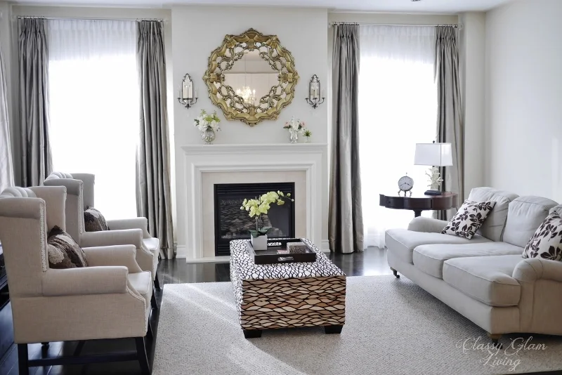 Family Room | Classy Glam Living