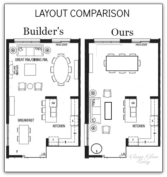 Transitional Living Room