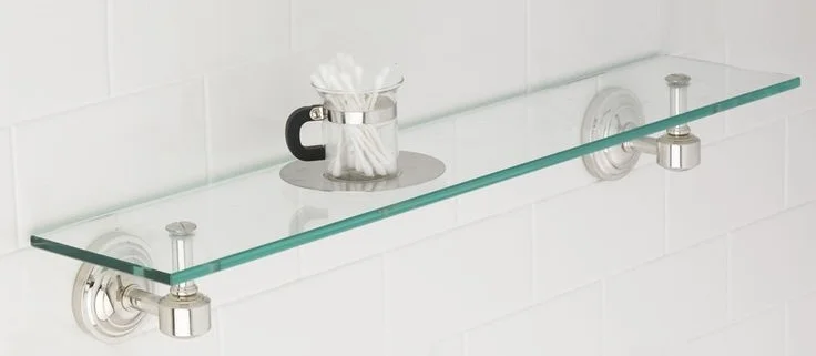 Source: emily bathroom glass shelf