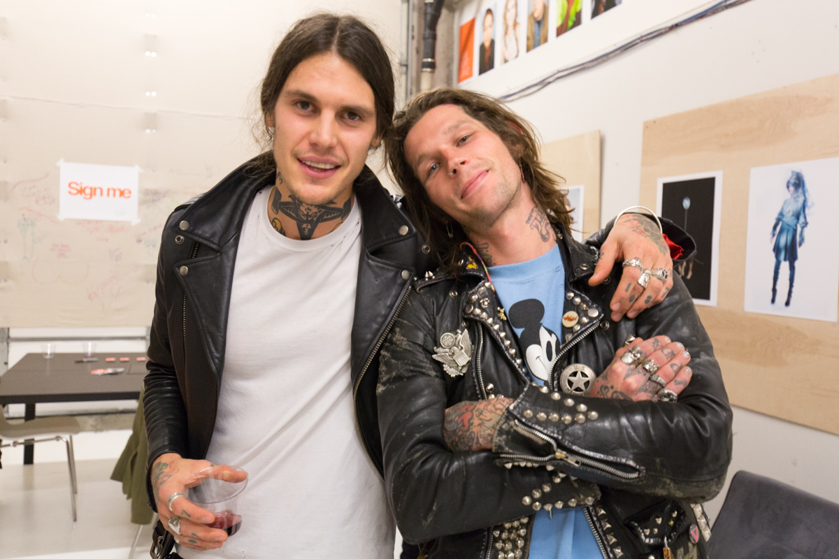 Old friends, hot models.