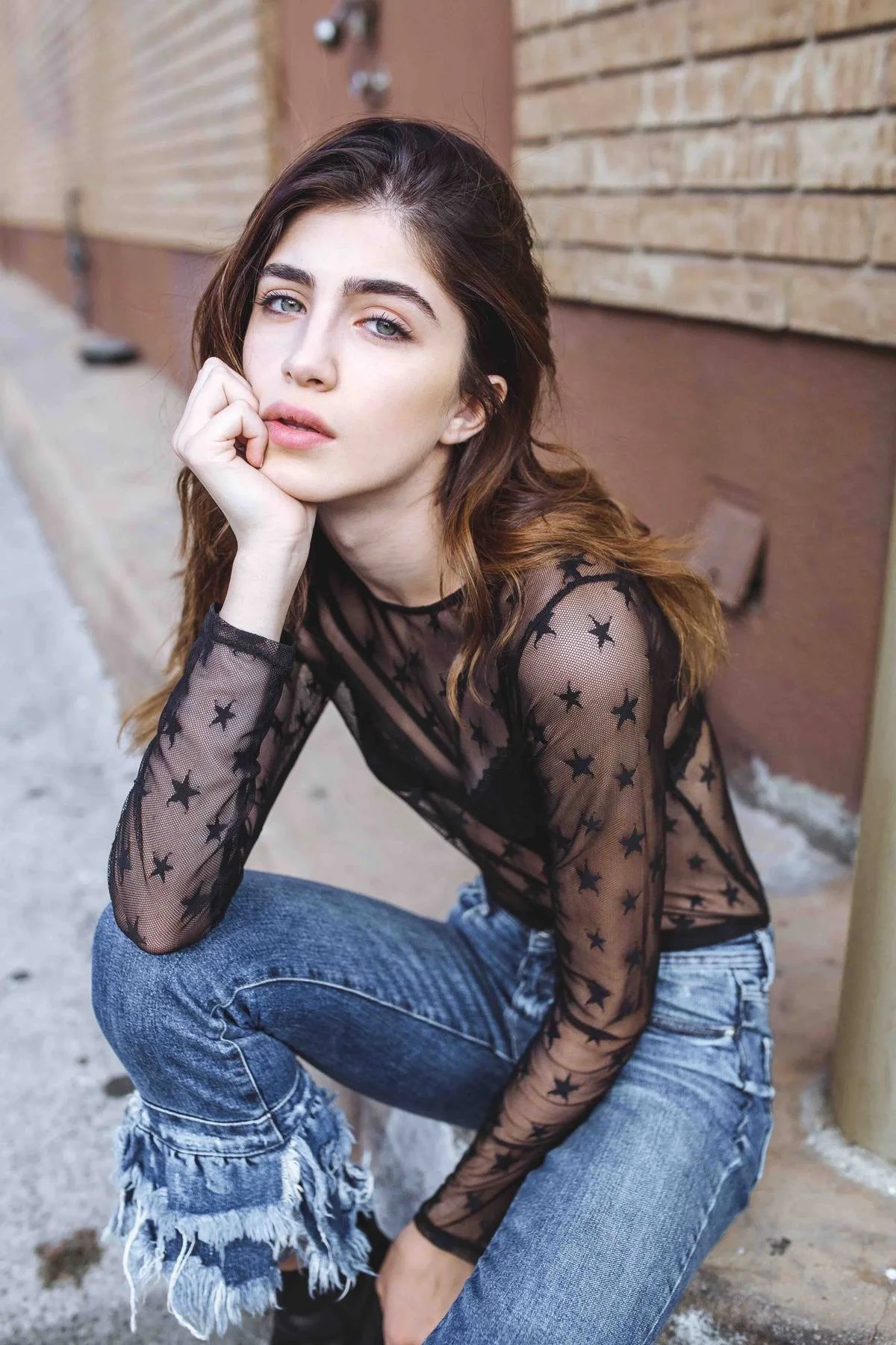 Don’t have a stylist? Have the model bring their own clothes