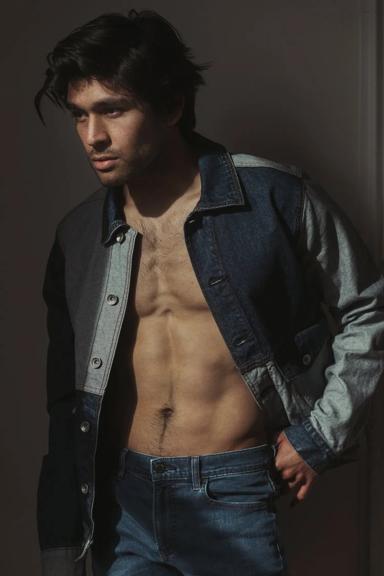 Test for a male model portfolio