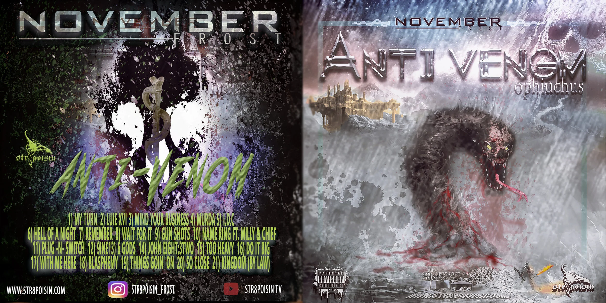 November frost: Anti-venom / ophiuchus  