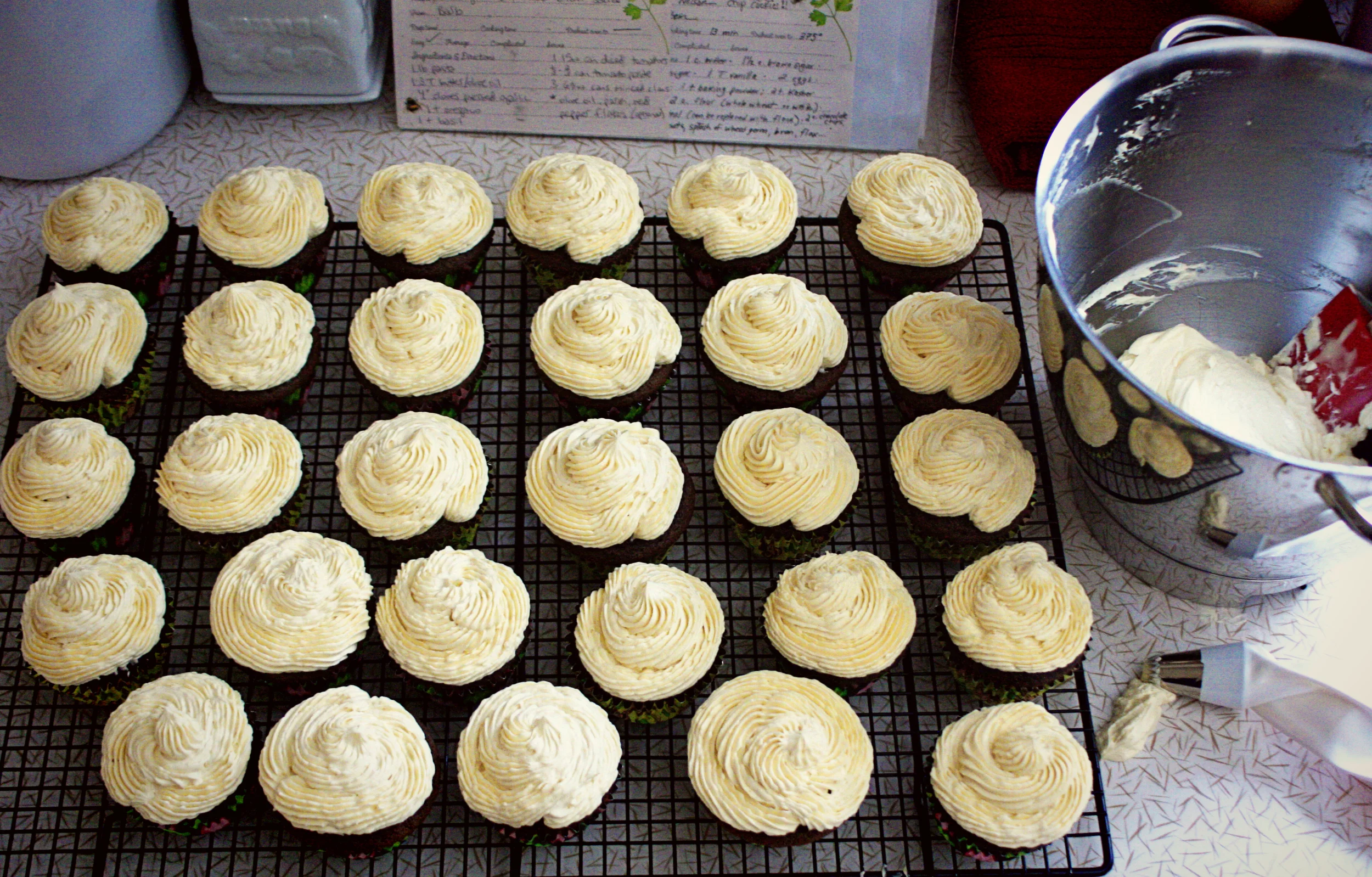 You only count 29 cupcakes? That, my friend, is what we here like to call quality control.