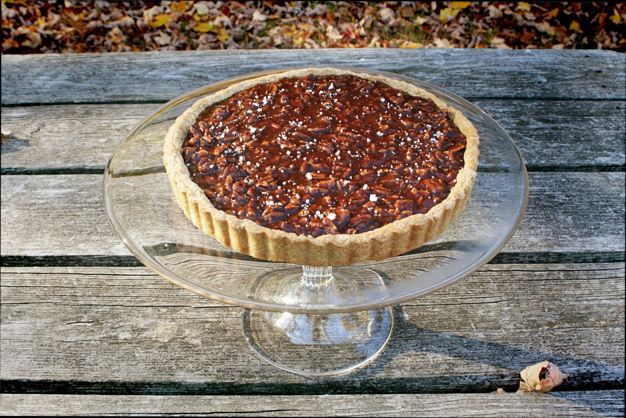 Chocolate-Caramel Pecan Tart