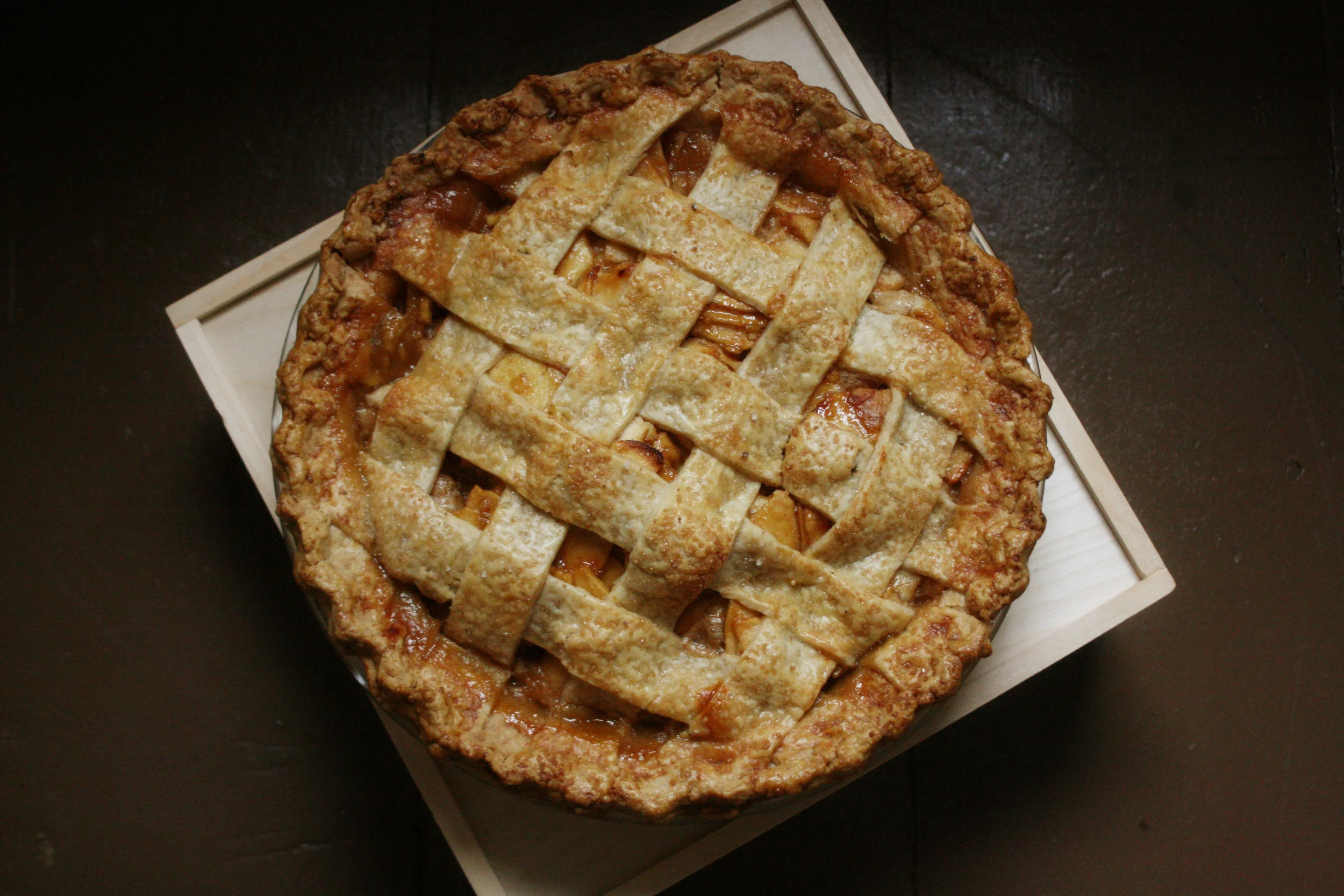 Salted Caramel Apple Pie