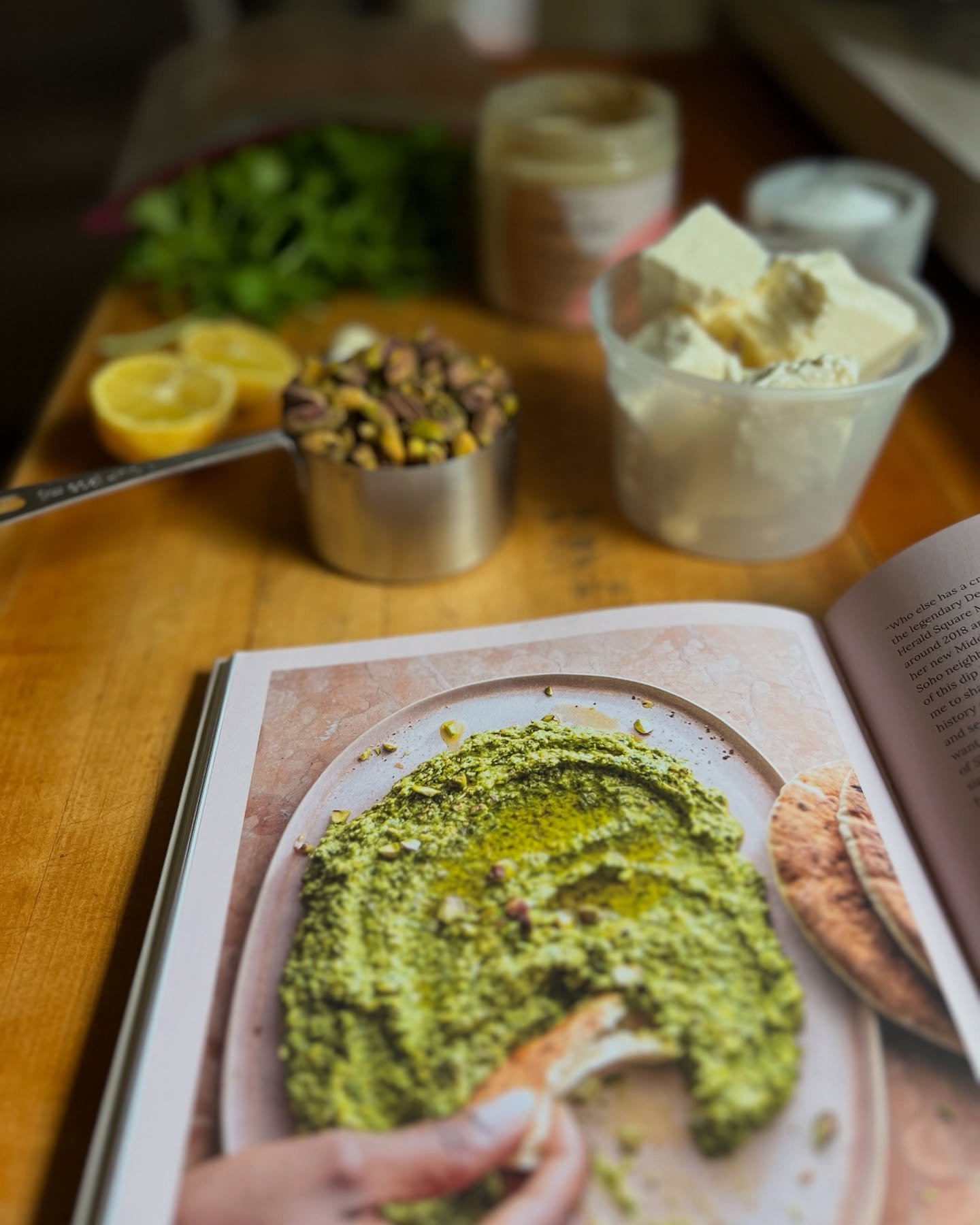 The tastier side of market prep.
This weekend come say hi, sample some caramel, and see if you can catch me sneaking bites of this ridiculously good Pistachio + Whipped Feta dip (recipe from @seedandmill’s Sesame). 👀 #AlbanyTulipFestival #Se