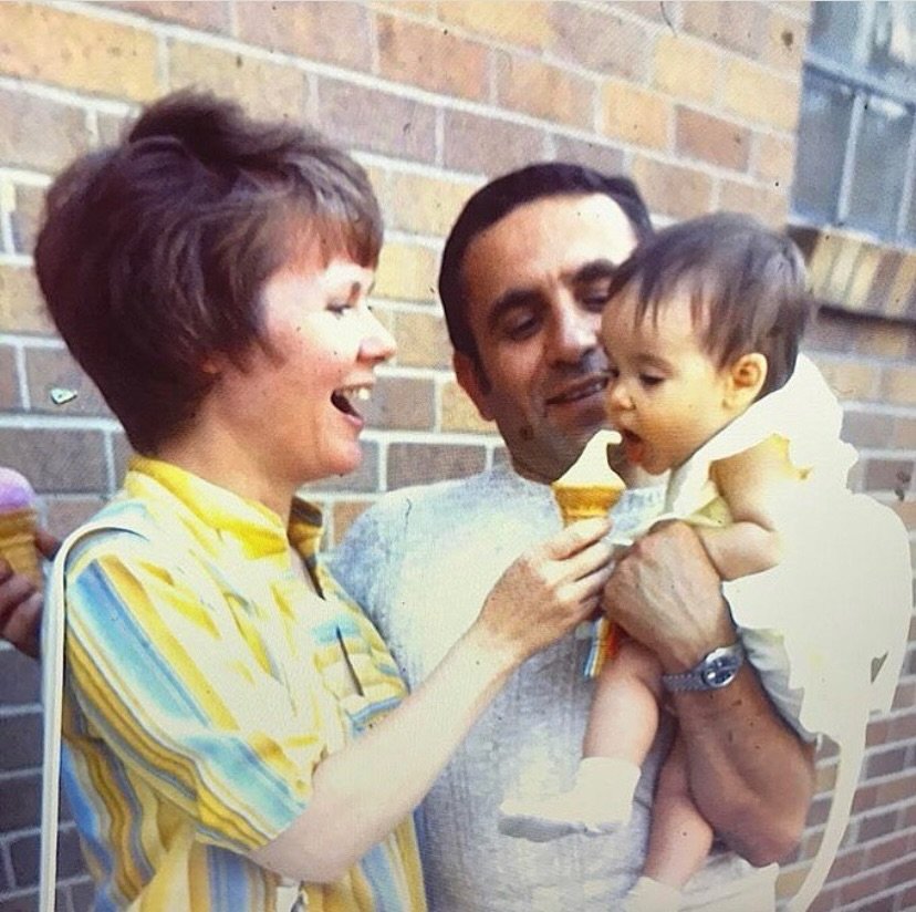 That&rsquo;s my mom, dad, and me, and quite possibly the very beginning of my love of ice cream. 🍦

I spent many a childhood summer enjoying ice cream from Weir&rsquo;s, so collaborating on a specialty flavor with them all these years later feels li
